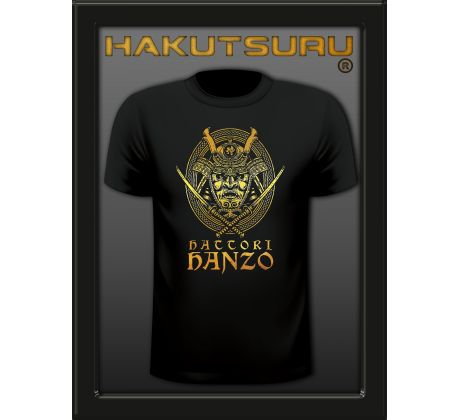Hakutsuru Hattori Hanzo Supreme Edice Tričko - Černé
