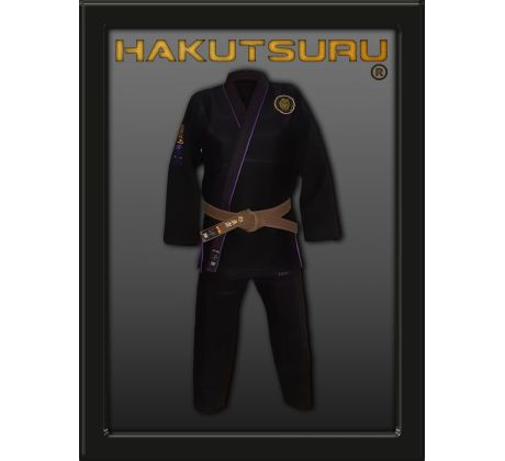 Hakutsuru Hattori Hanzo Supreme Edice Jiu-Jitsu BJJ Kimono - Černé