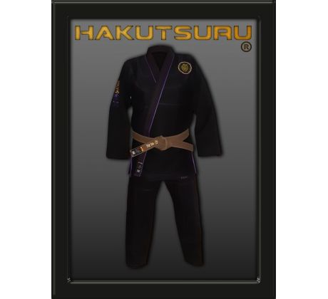 Hakutsuru Hattori Hanzo Supreme Edice Jiu-Jitsu BJJ Kimono - Černé